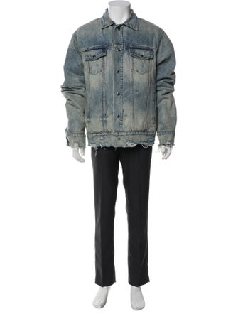 Amiri Graphic Print Denim Jacket