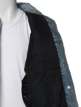 Amiri Graphic Print Denim Jacket