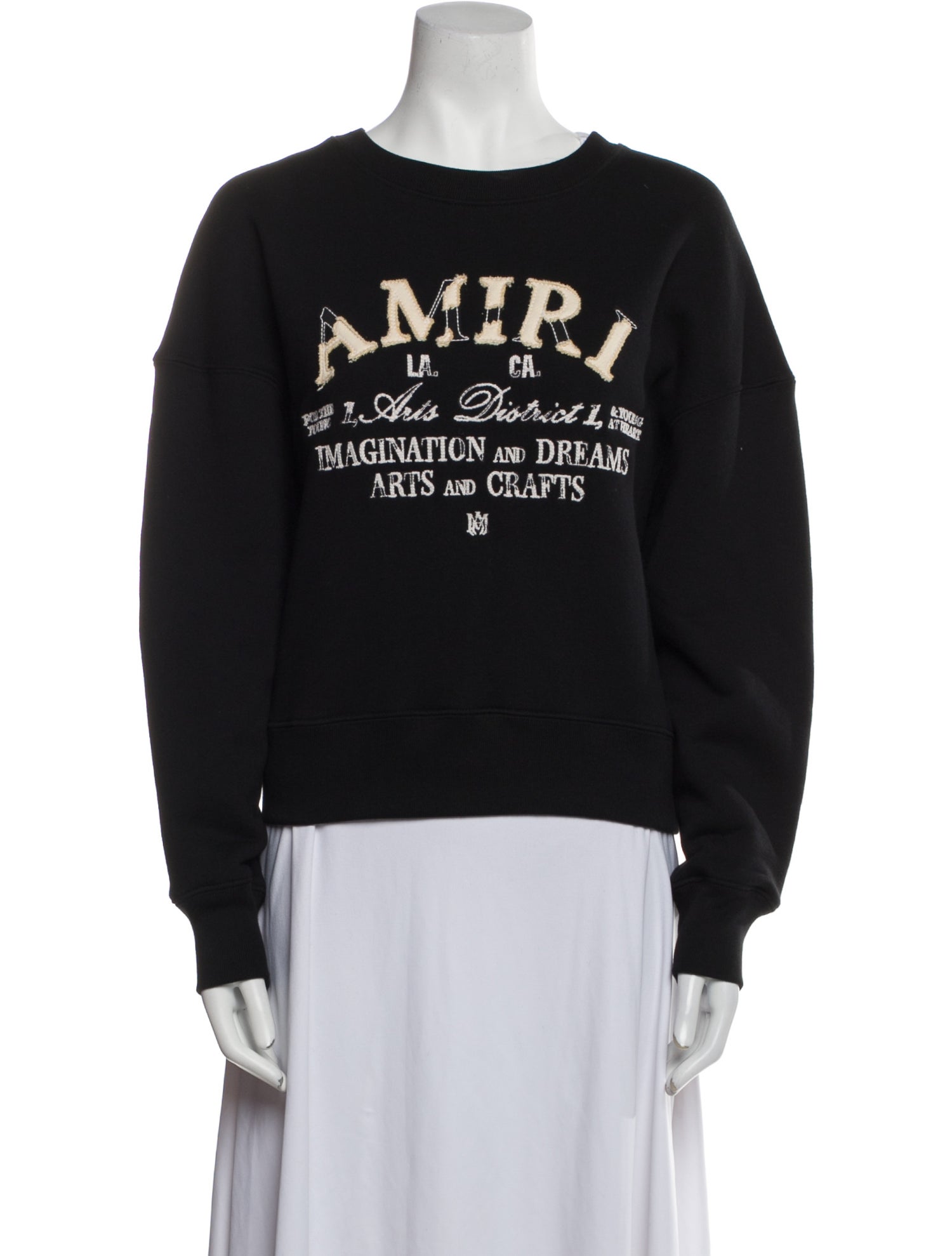 Amiri Graphic Print Crew Neck Sweatshirt w/ Tags