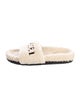 Amiri Fur Fur Trim Slides