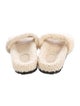 Amiri Fur Fur Trim Slides