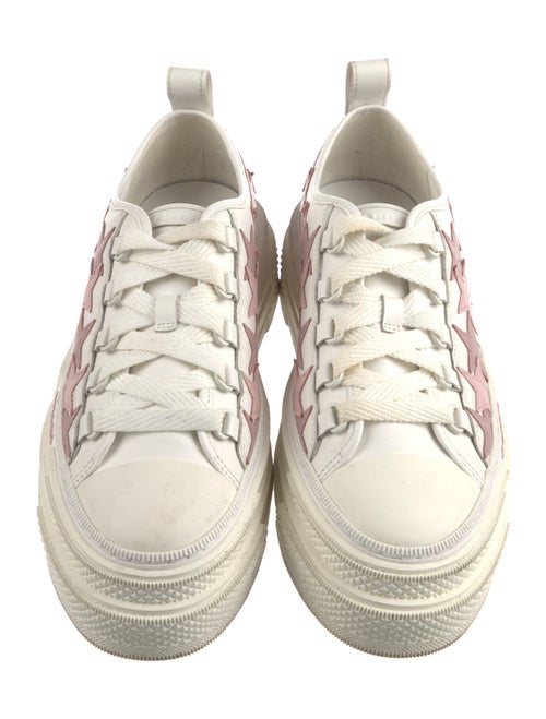 Amiri Leather Printed Sneakers