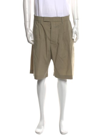 Amiri Wool Flat Front Shorts