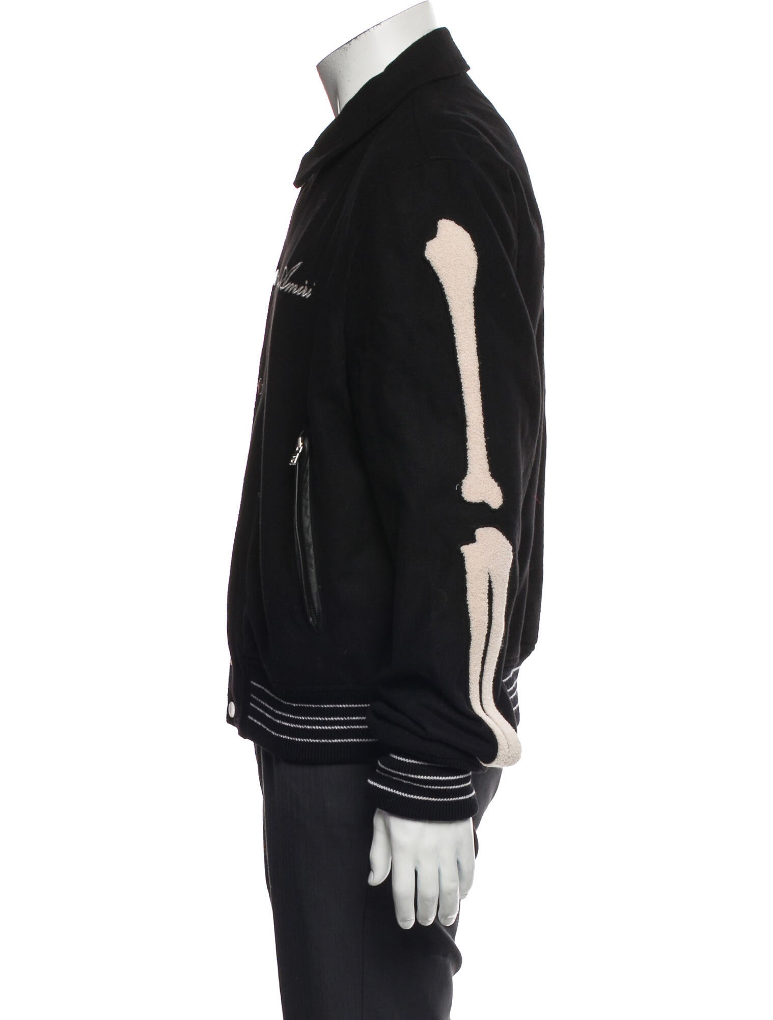 Amiri Graphic Print Varsity Jacket