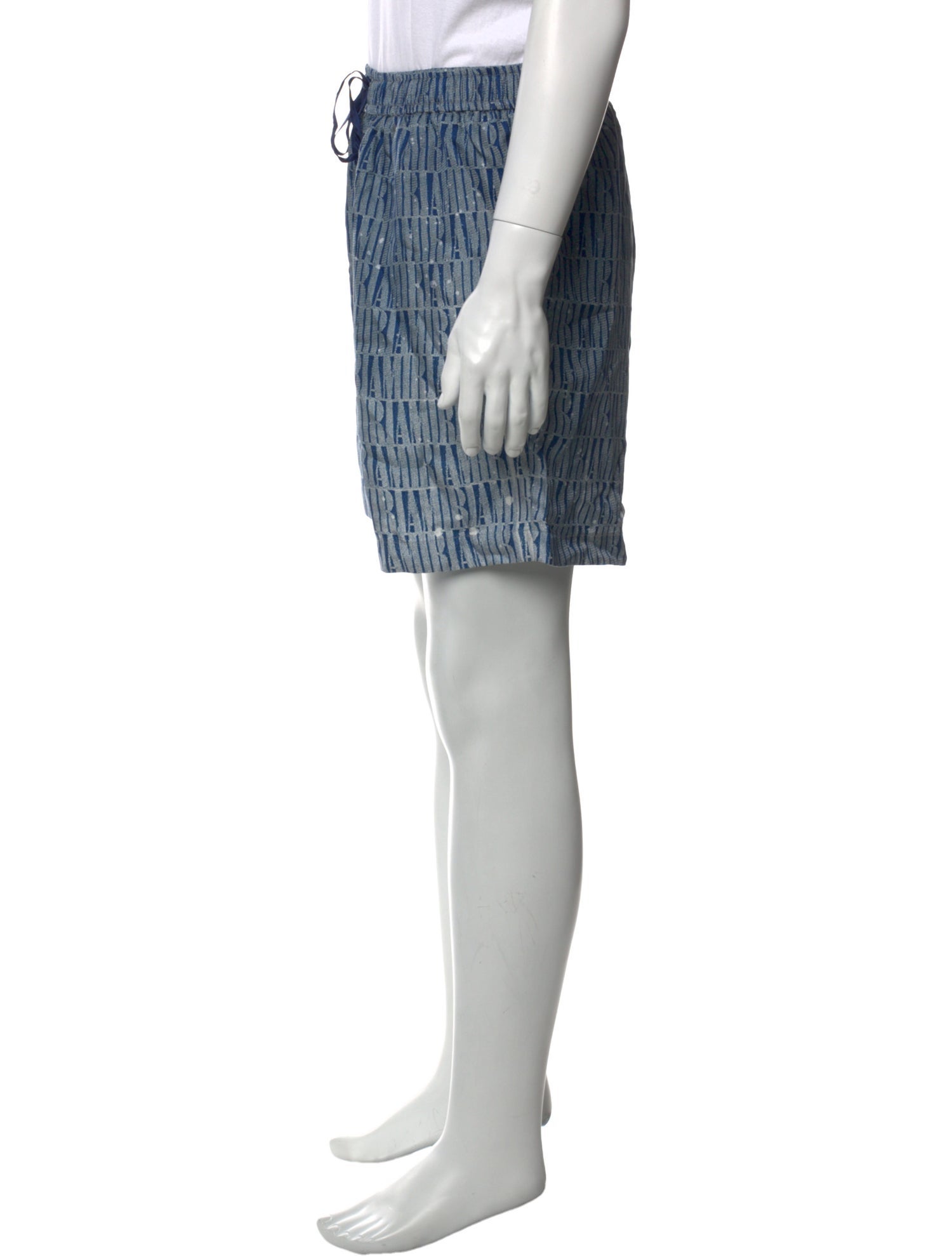 Amiri Silk Flat Front Shorts