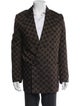 Amiri Plaid Print Blazer