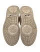 Amiri Leather Colorblock Pattern Sneakers