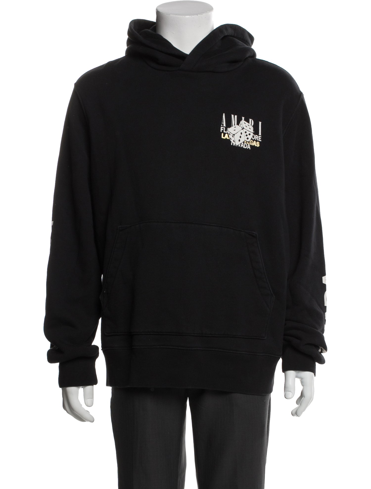 Amiri Graphic Print Crew Neck Hoodie