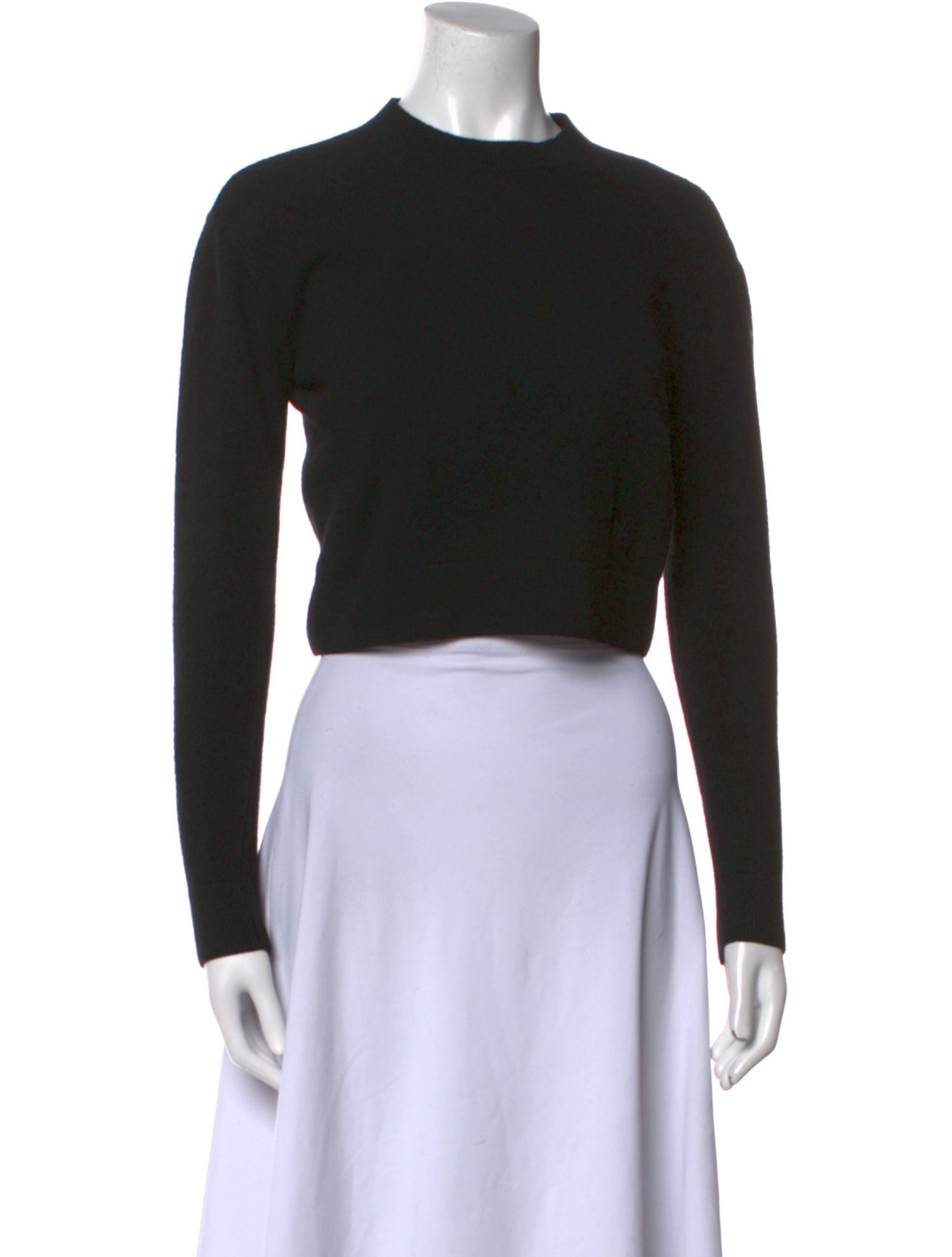 Amiri Wool Mock Neck Sweater