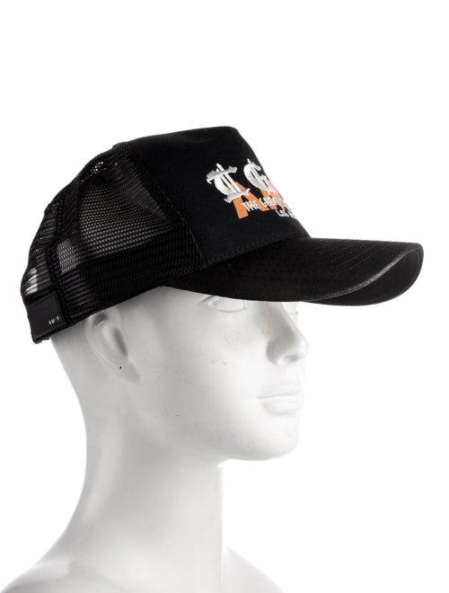 Amiri Amiri Men's Embroidered Trucker Cap