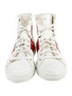 Amiri Leather Colorblock Pattern Sneakers