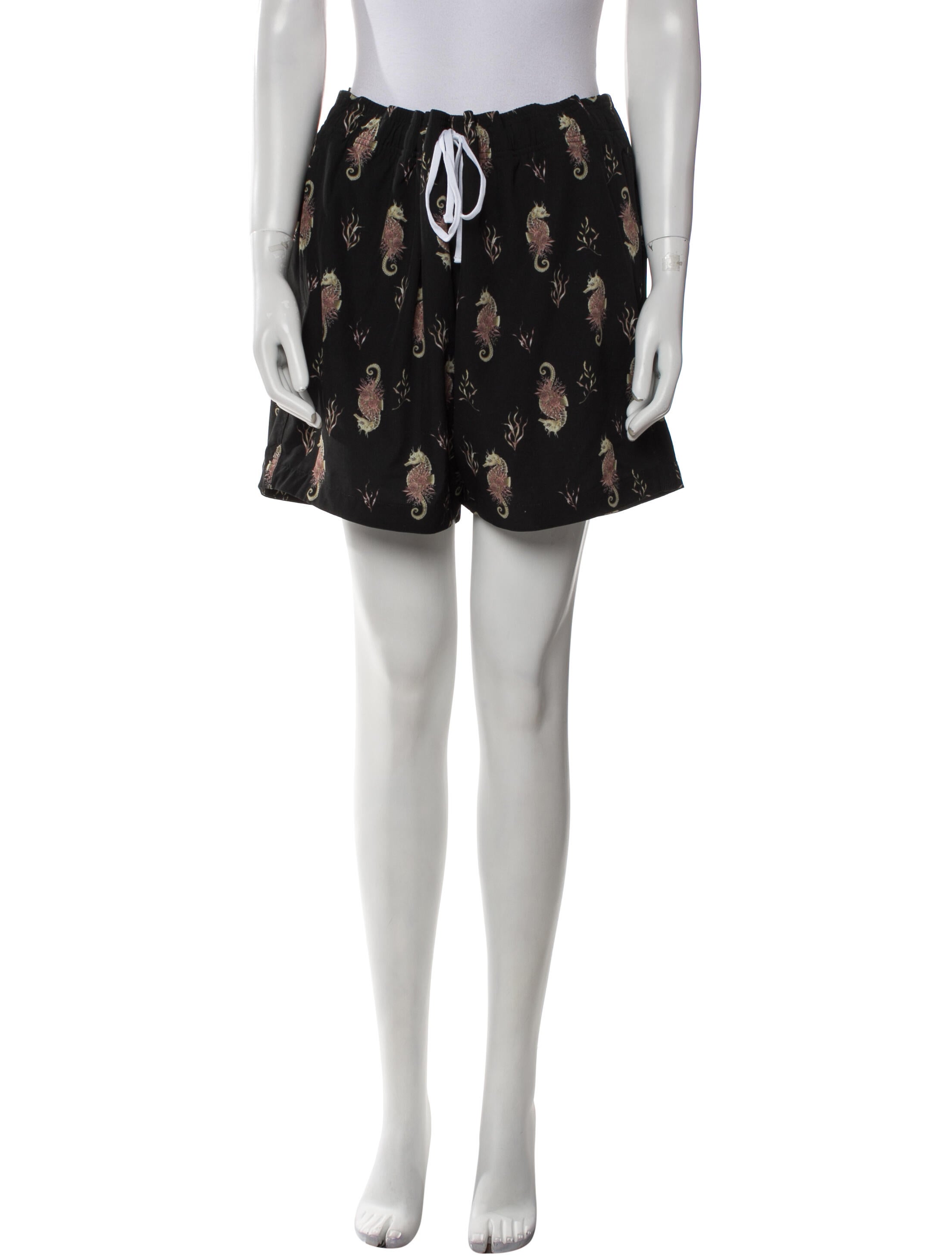 Amiri Printed Knee-Length Shorts