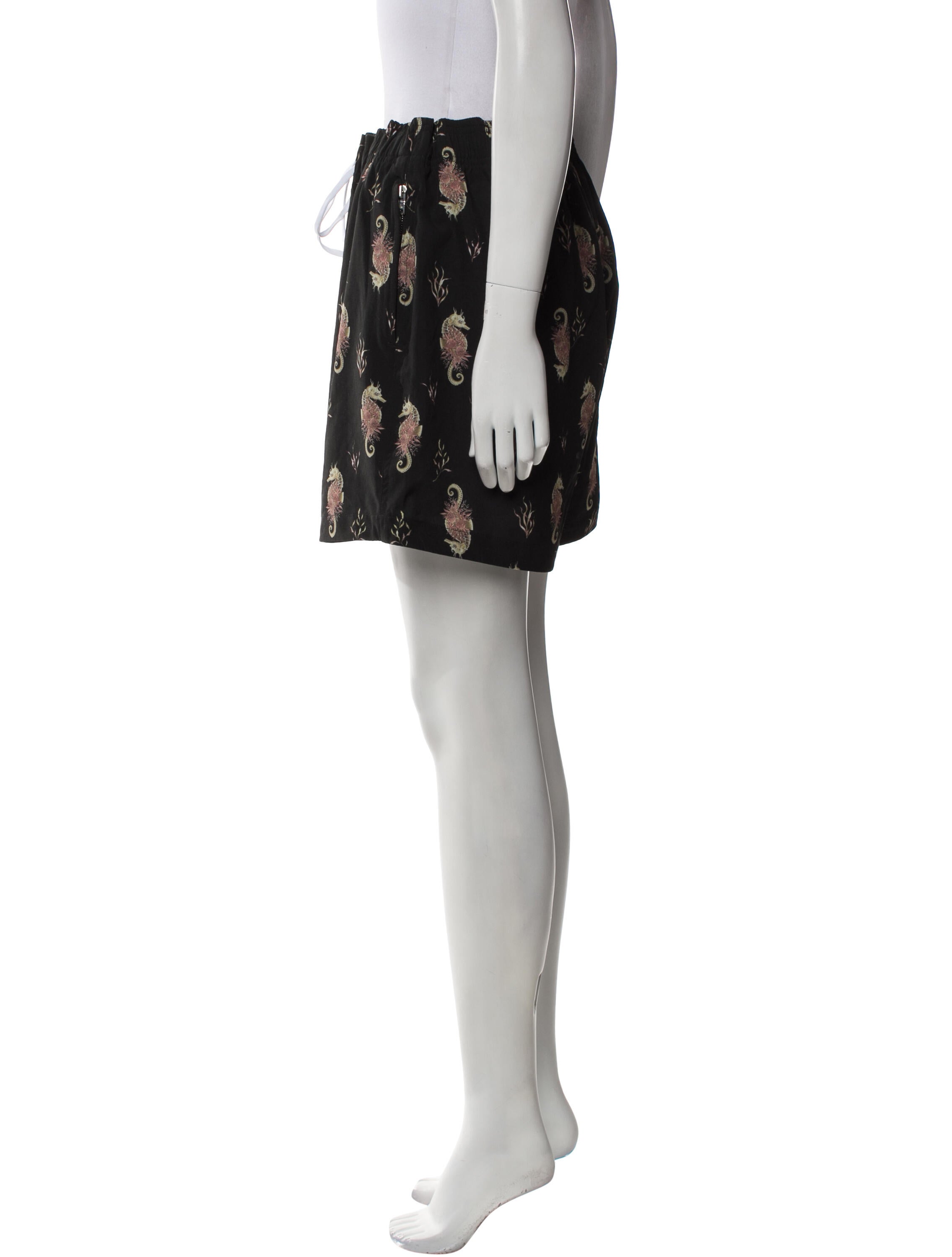 Amiri Printed Knee-Length Shorts