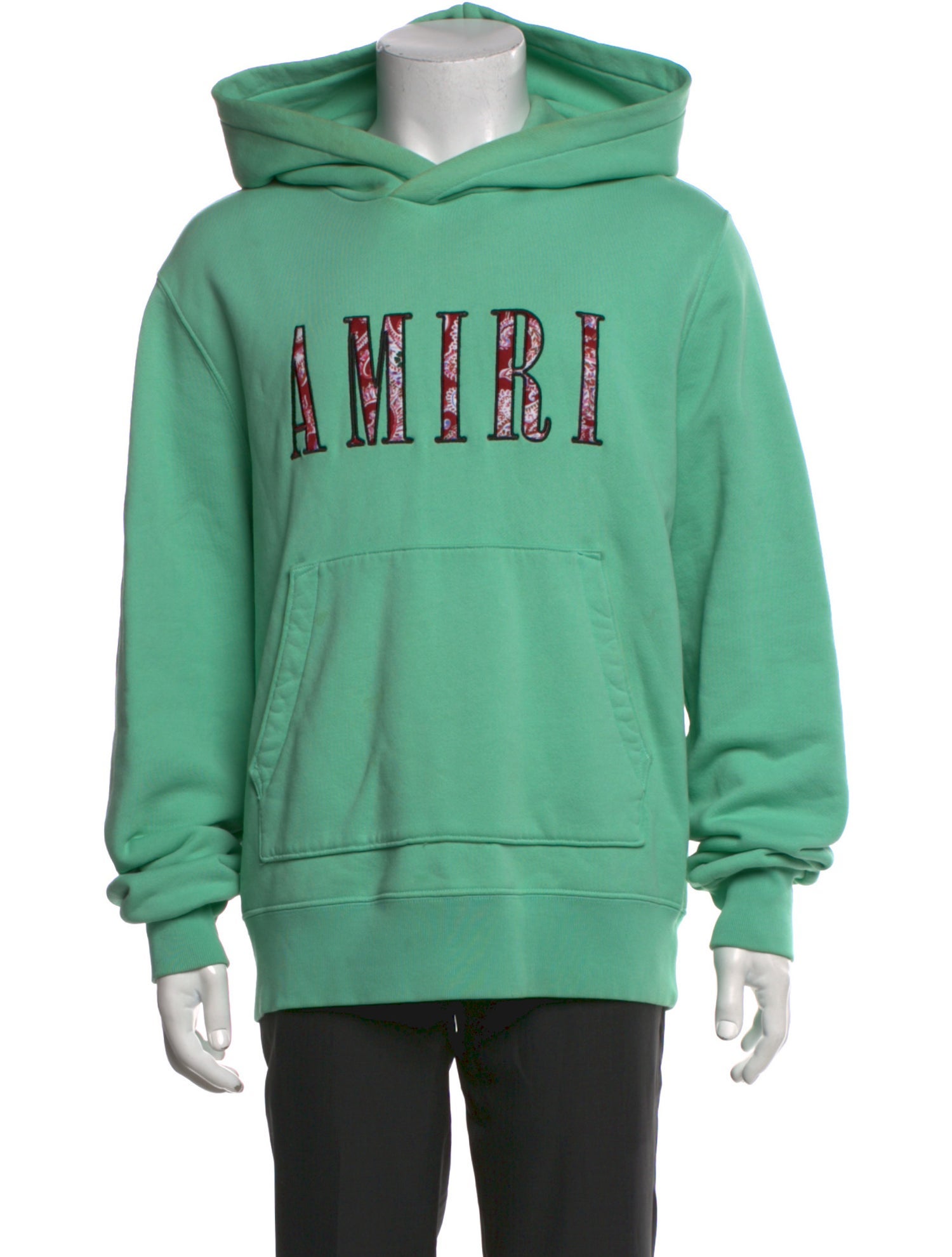 Amiri Graphic Print Crew Neck Hoodie