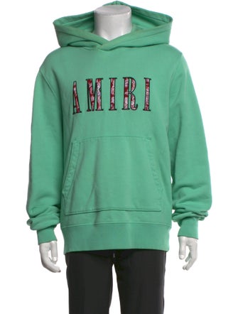 Amiri Graphic Print Crew Neck Hoodie
