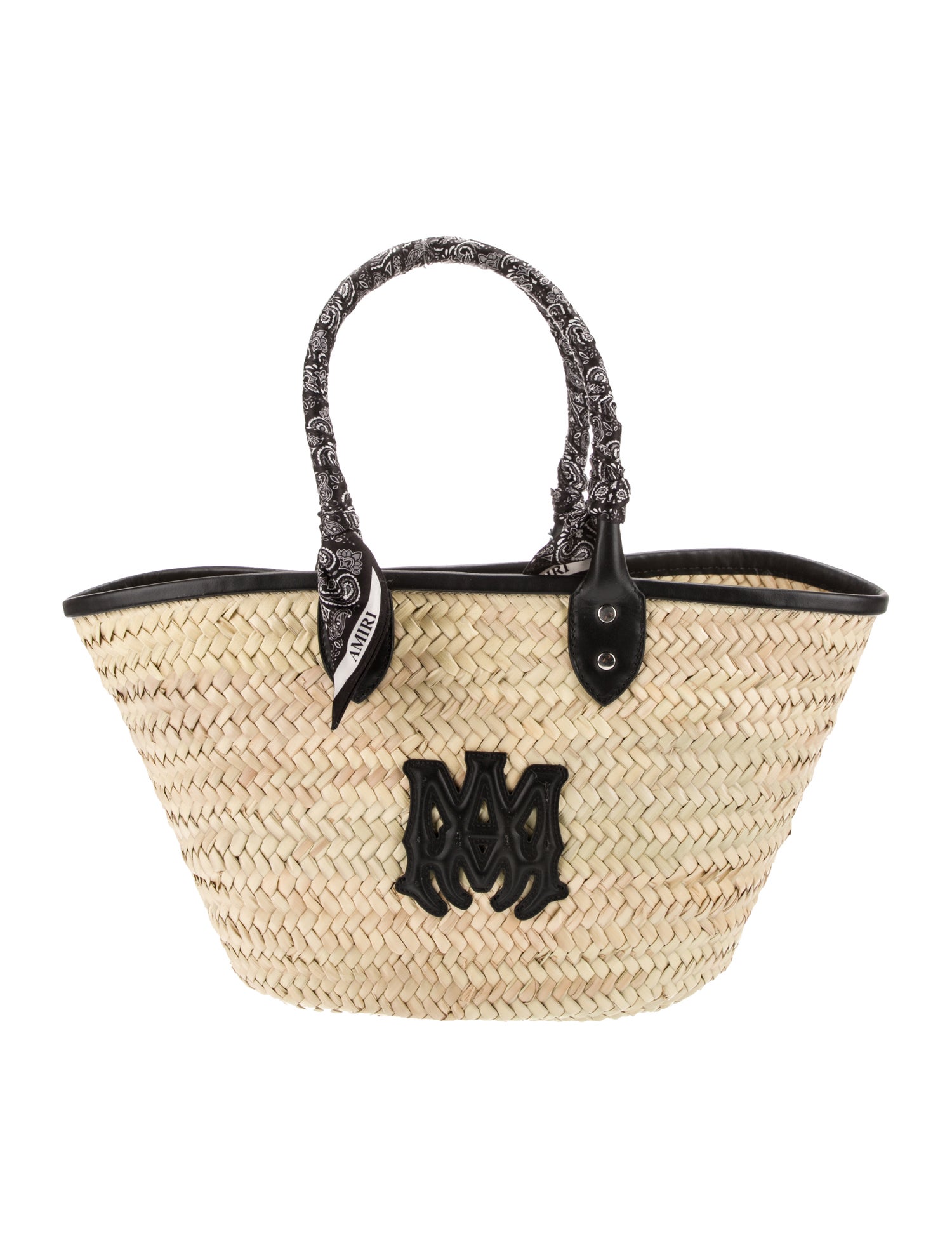 Amiri Raffia Tote w/ Tags