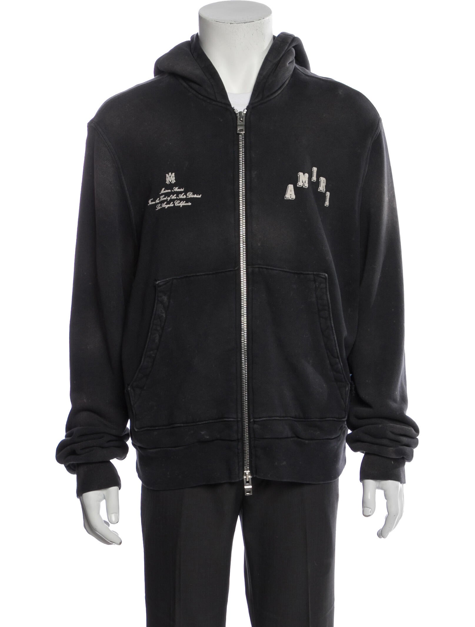 Amiri Graphic Print Moto Jacket