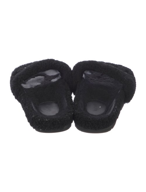 Amiri Wool Graphic Print Slides