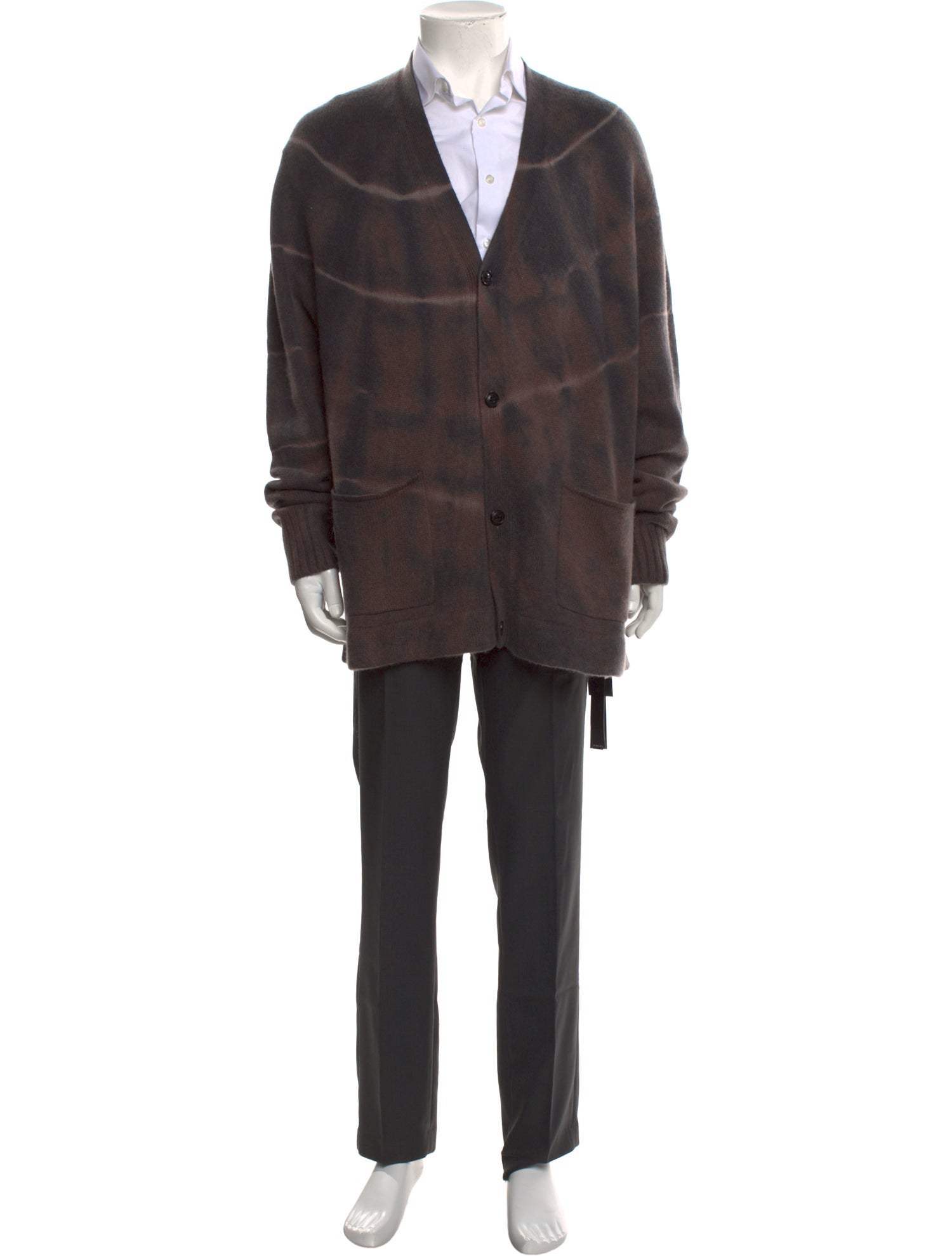 Amiri Cashmere Striped Cardigan w/ Tags