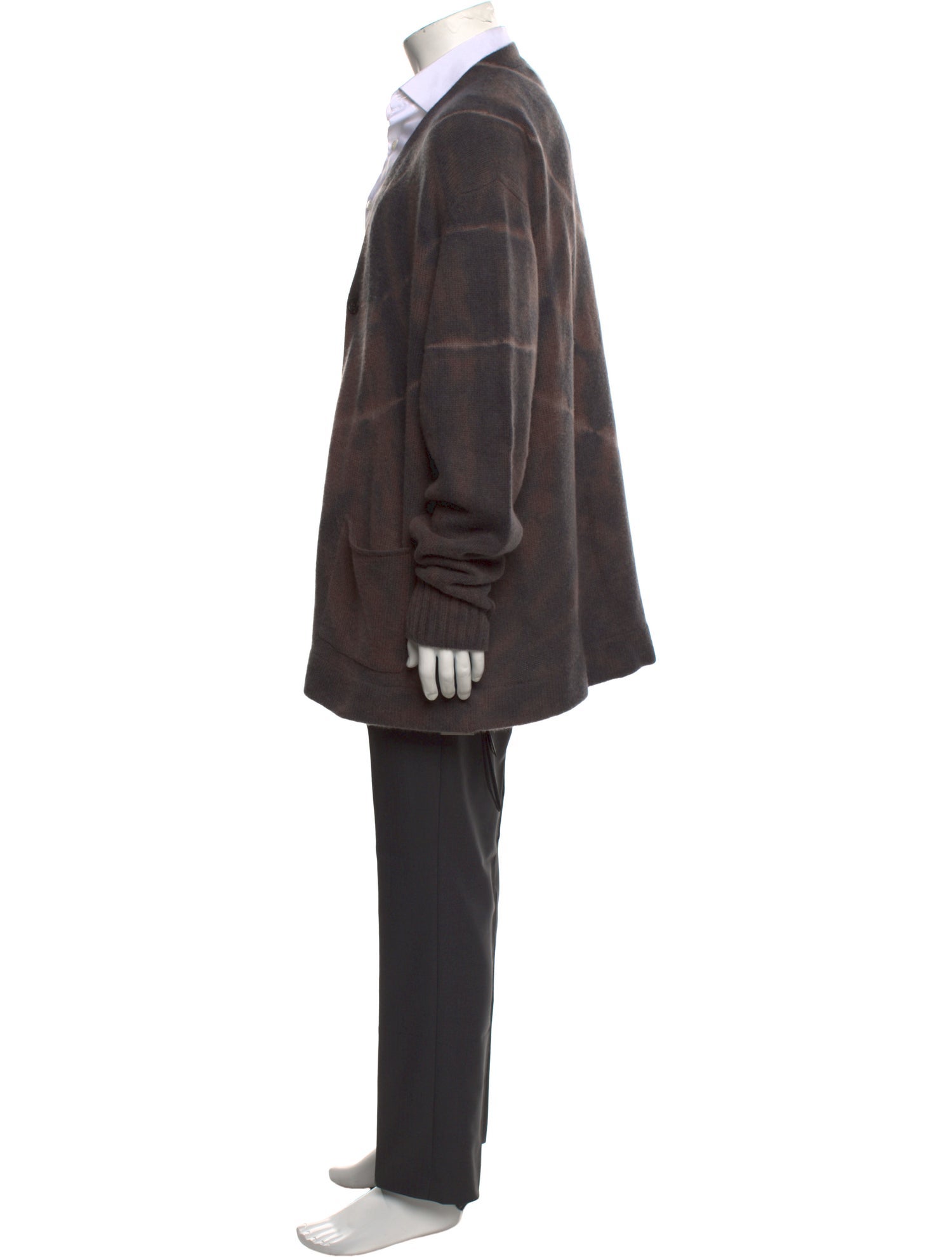 Amiri Cashmere Striped Cardigan w/ Tags