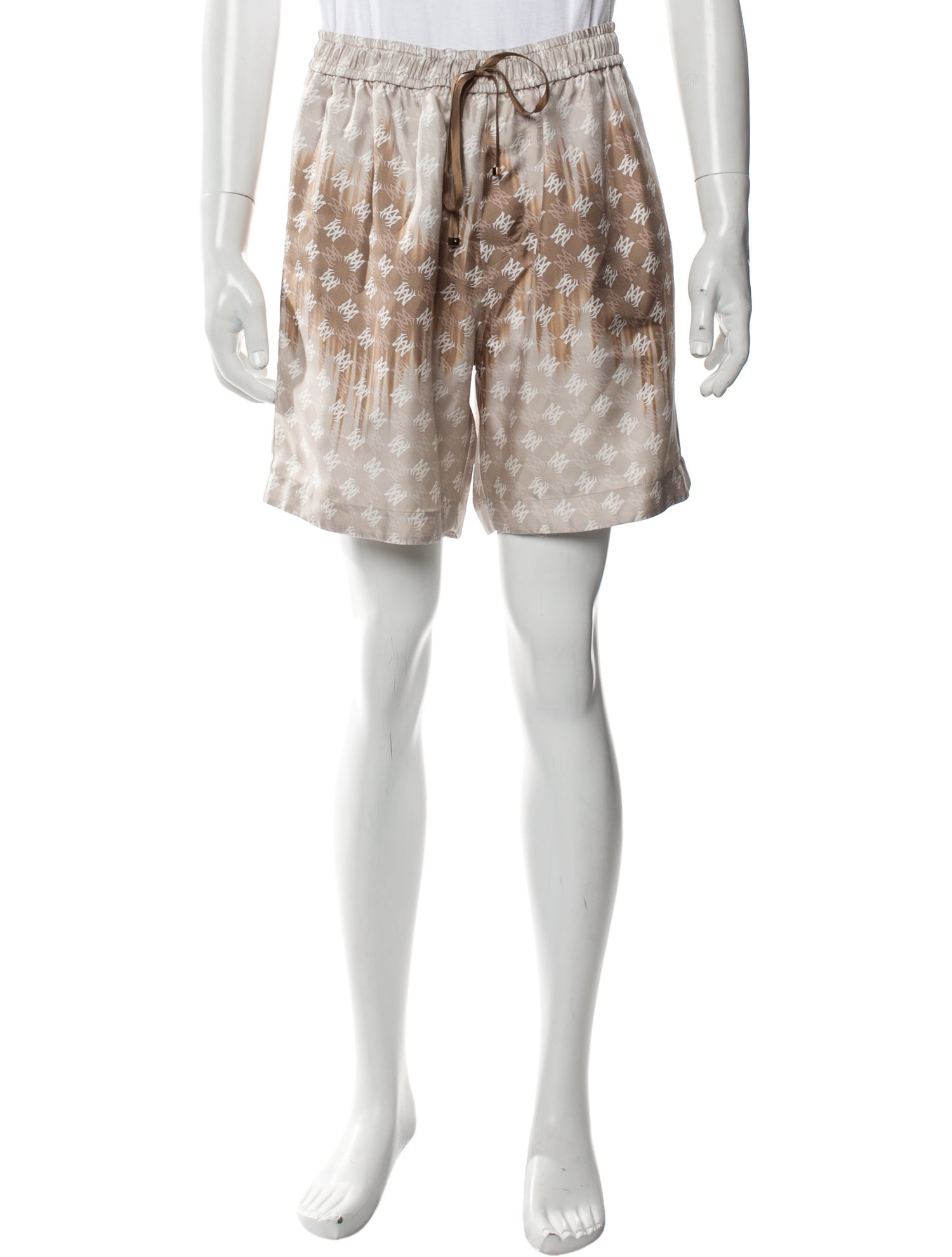 Amiri Silk Jogger Shorts