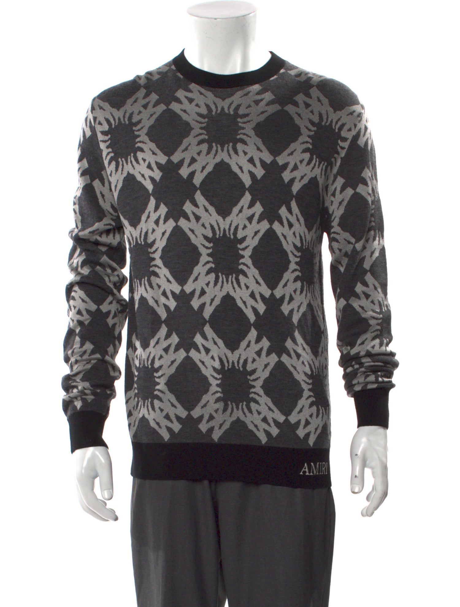 Amiri Wool Printed Pullover