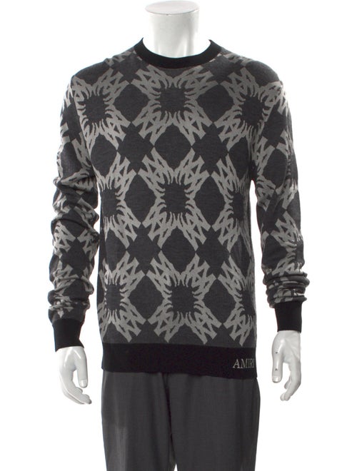 Amiri Wool Printed Pullover