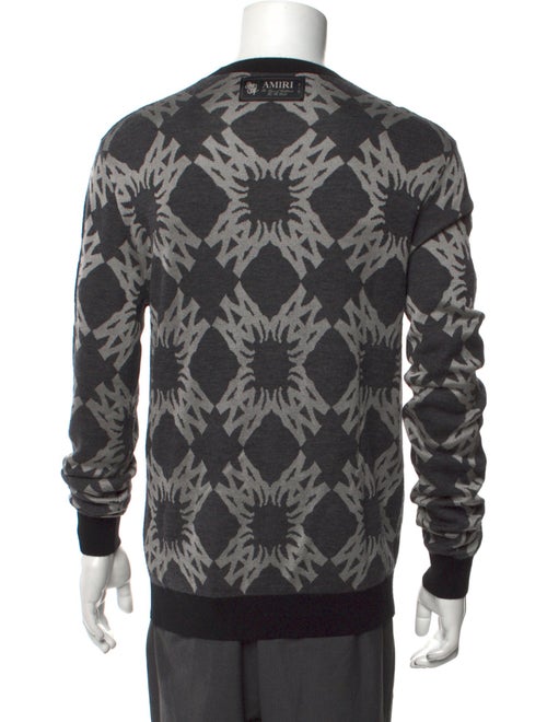 Amiri Wool Printed Pullover