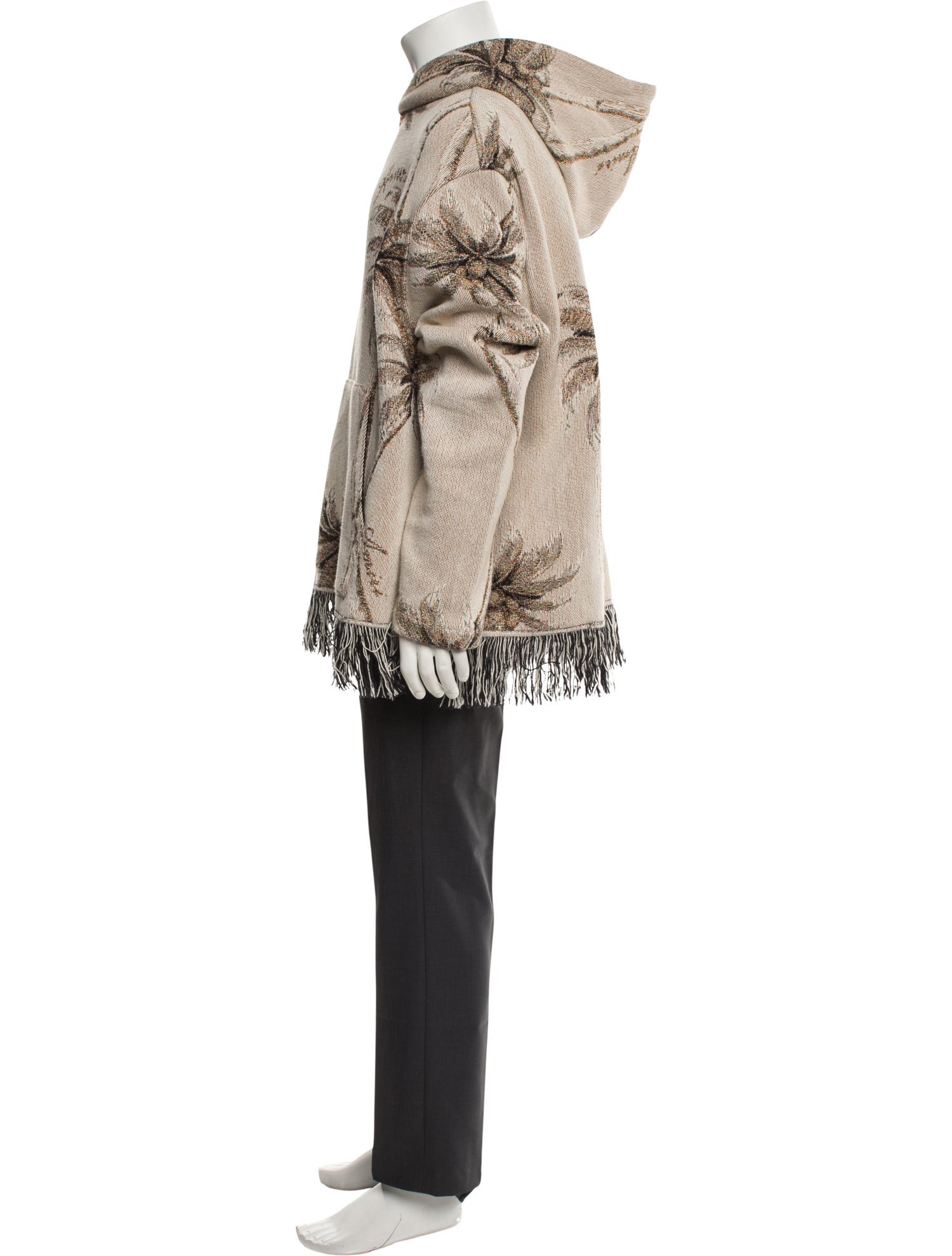 Amiri Printed Crew Neck Hoodie