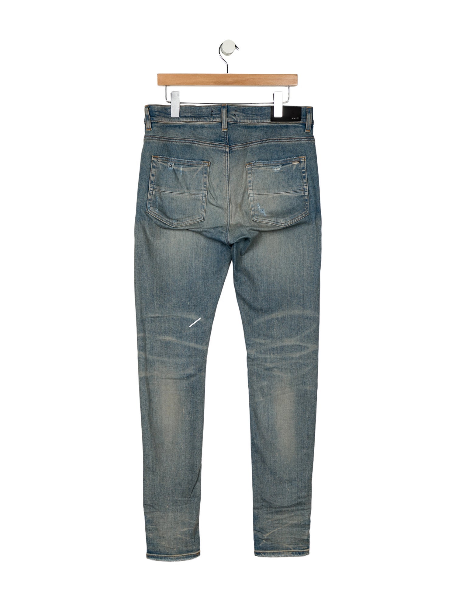 Amiri Signature Logo Skinny Jeans