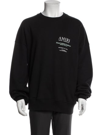 Amiri Graphic Print Crew Neck Sweatshirt