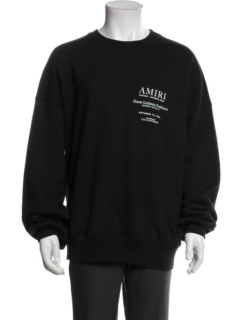Amiri Graphic Print Crew Neck Sweatshirt