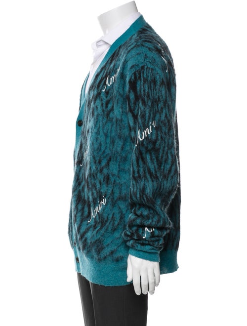 Amiri Printed V-Neck Cardigan
