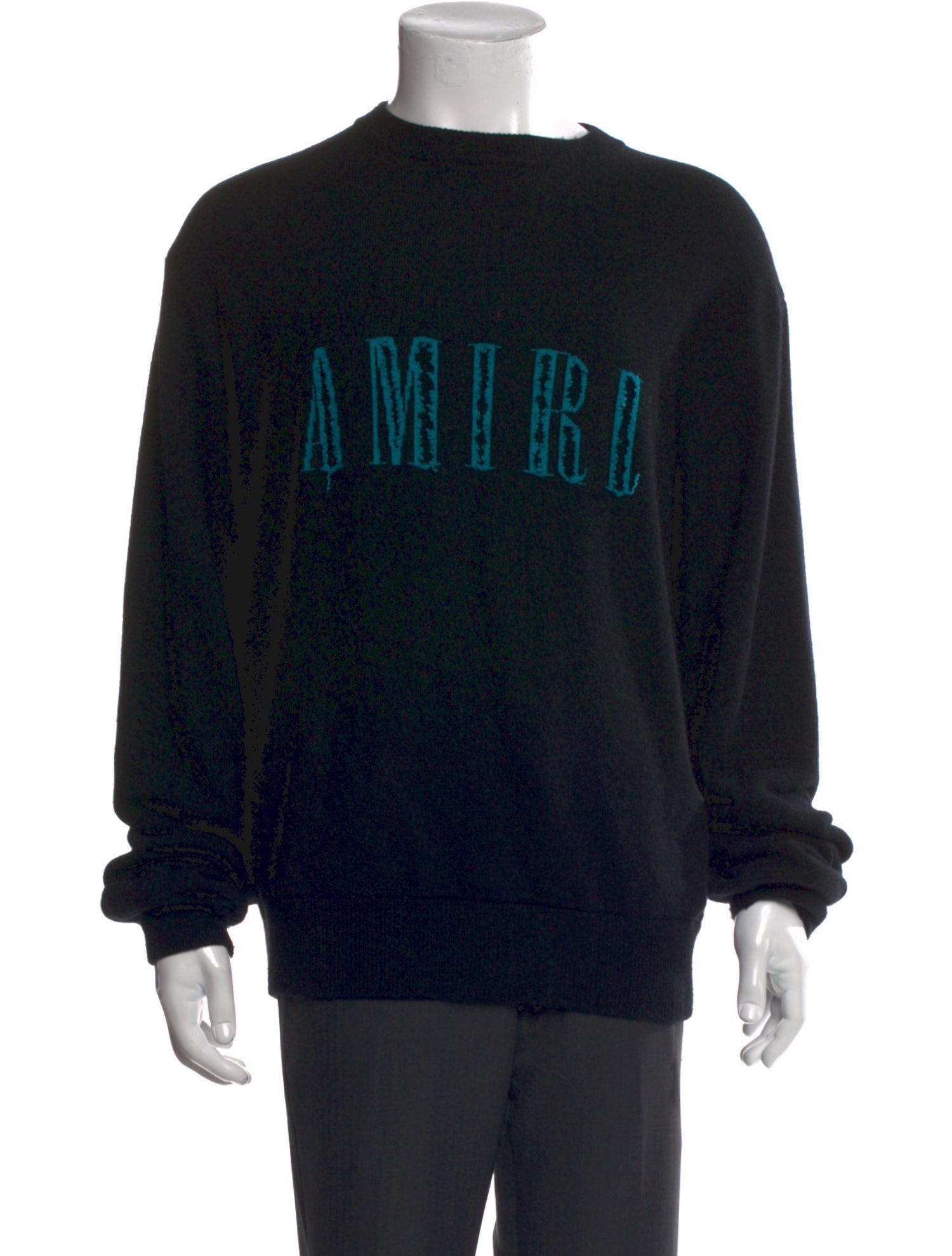 Amiri Cashmere Graphic Print Pullover