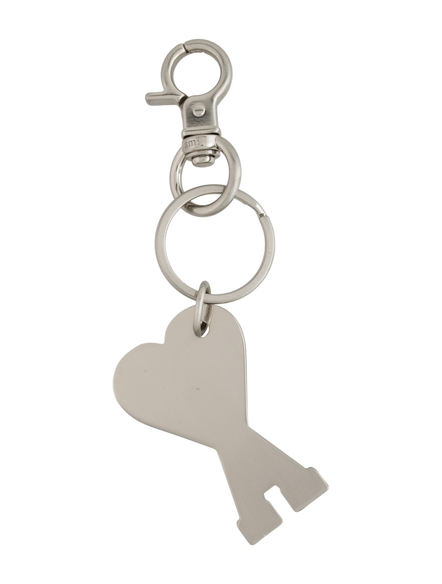 AMI Alexandre Mattiussi Silver Keychain