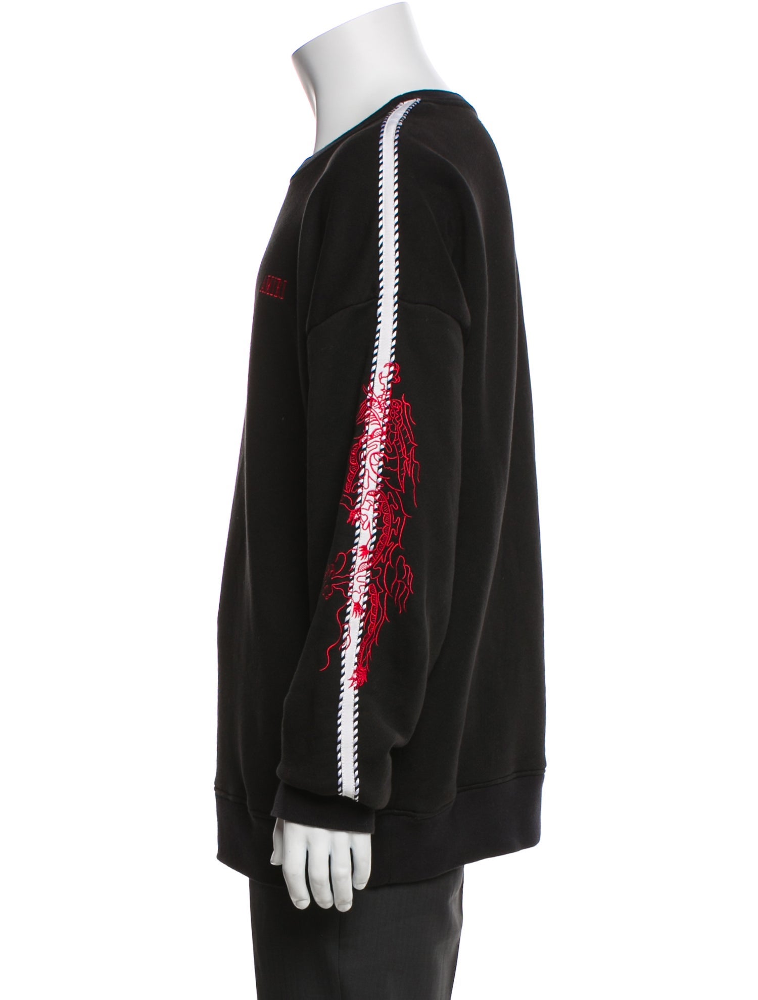 Amiri Graphic Print Crew Neck Sweatshirt