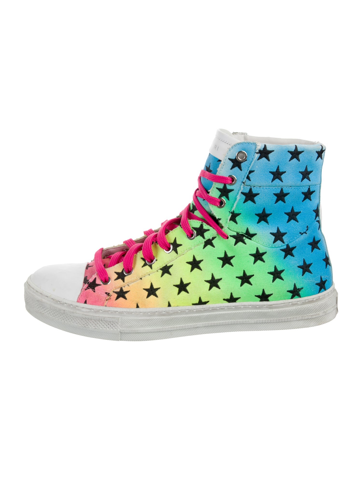 Amiri Canvas Printed Sneakers