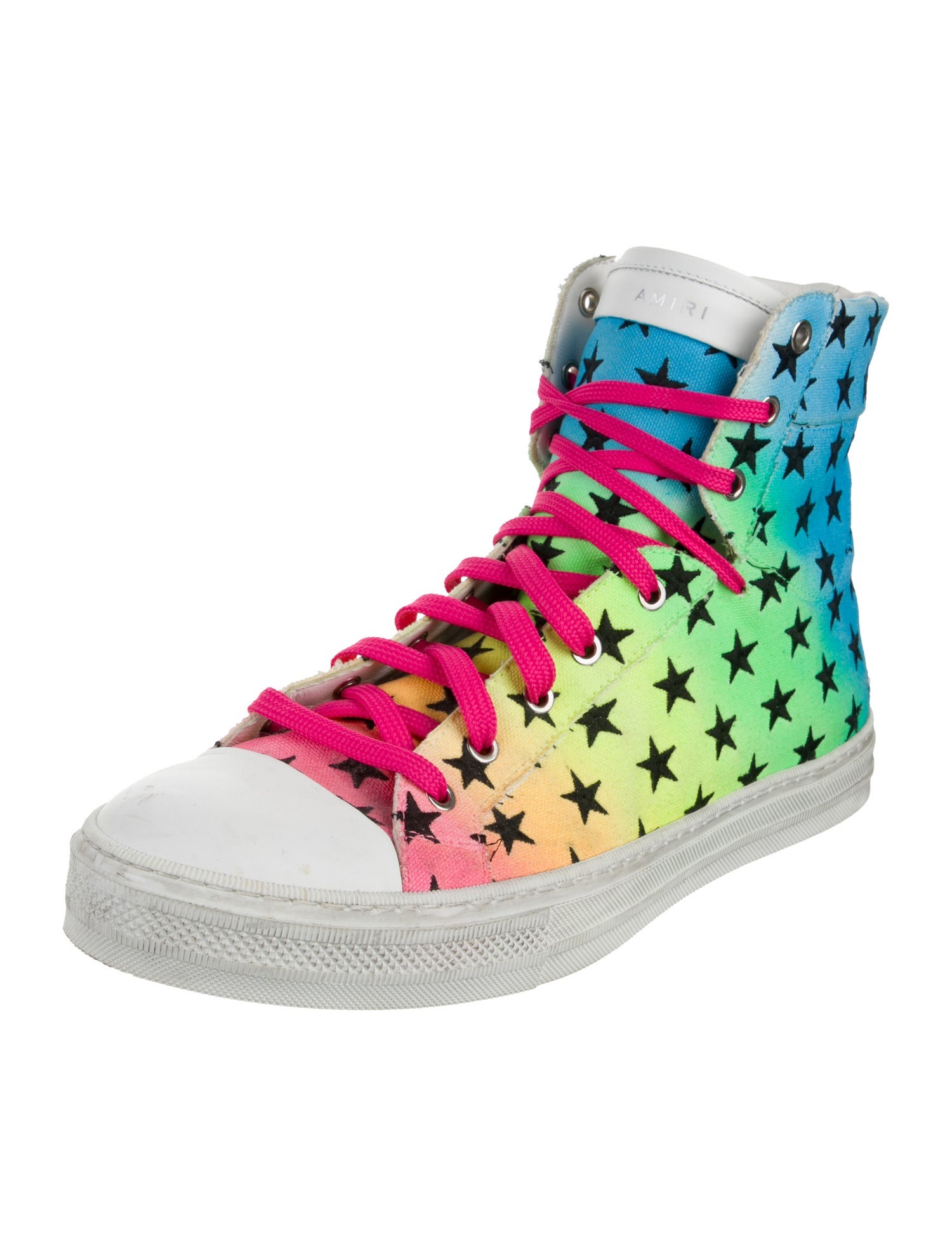 Amiri Canvas Printed Sneakers