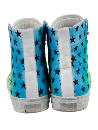 Amiri Canvas Printed Sneakers