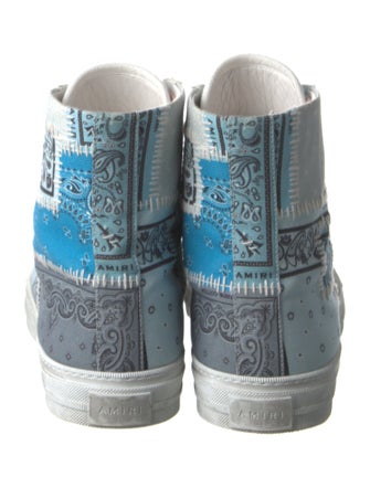Amiri Canvas Printed Sneakers