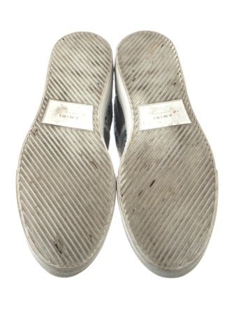 Amiri Canvas Printed Sneakers