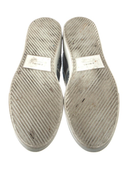 Amiri Canvas Printed Sneakers