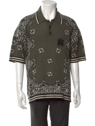 Amiri Printed Short Sleeve Shirt