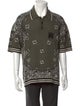 Amiri Printed Short Sleeve Shirt