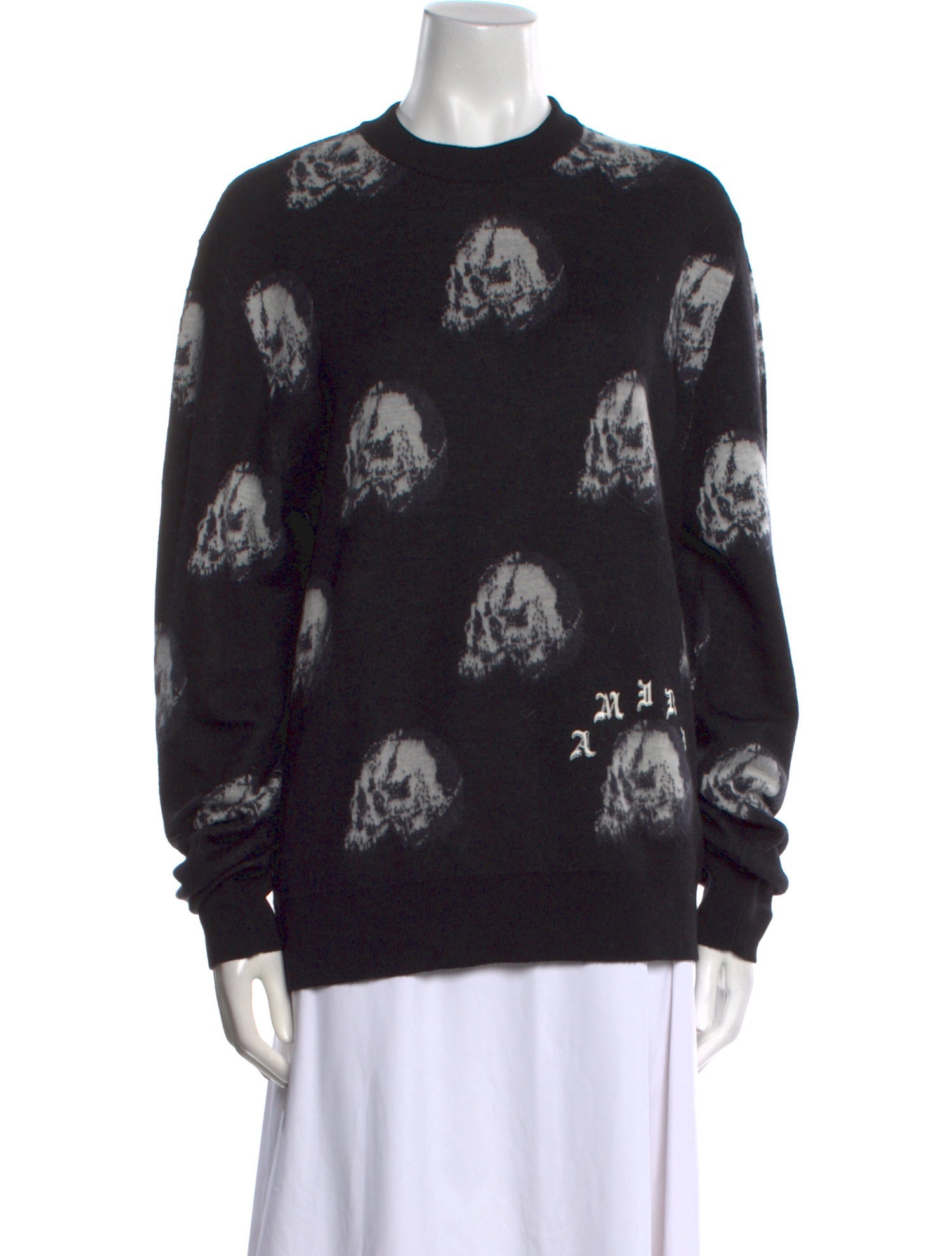 Amiri Wool Printed Sweater w/ Tags
