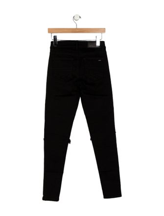 Amiri High-Rise Skinny Leg Jeans