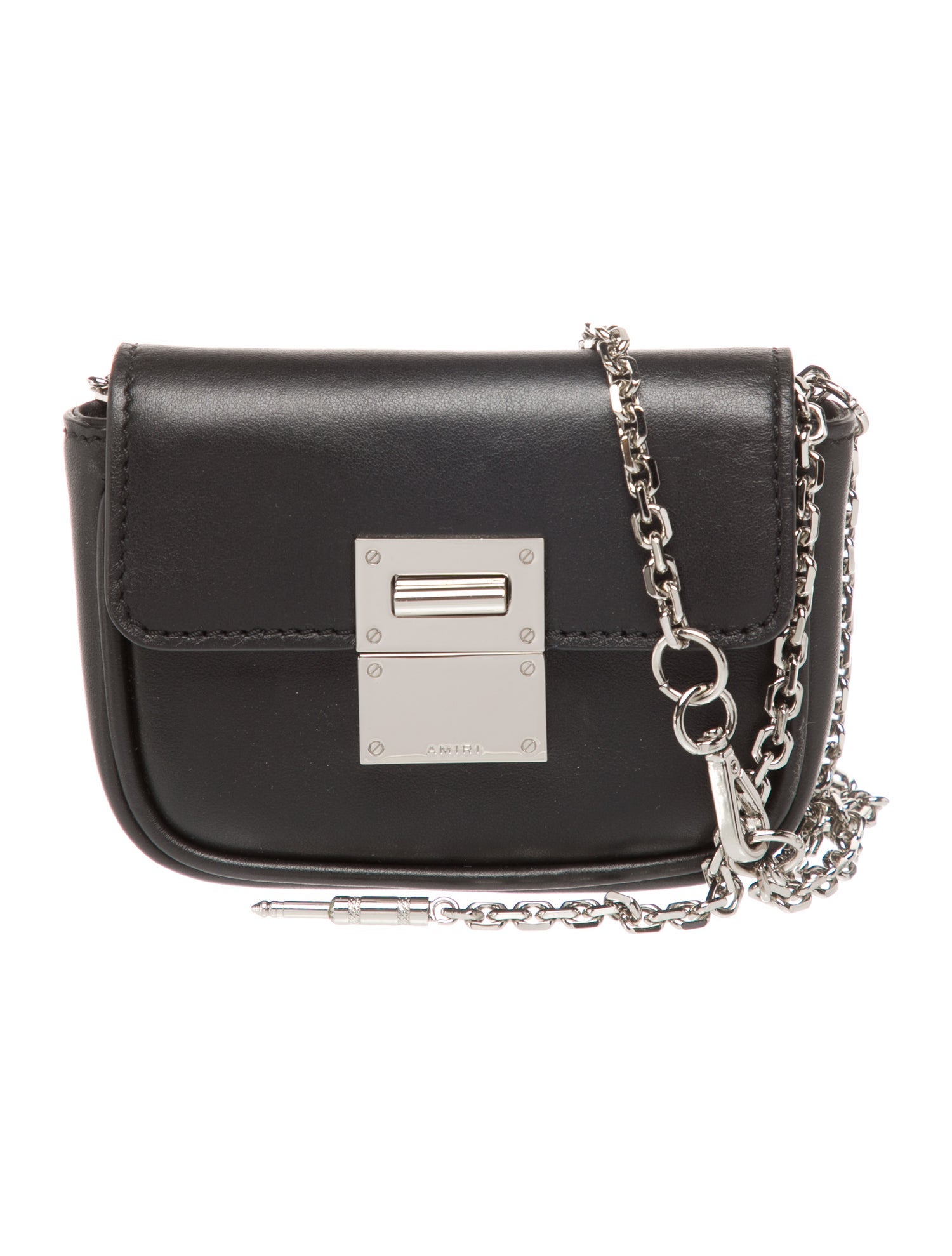 Amiri Leather Crossbody Bag