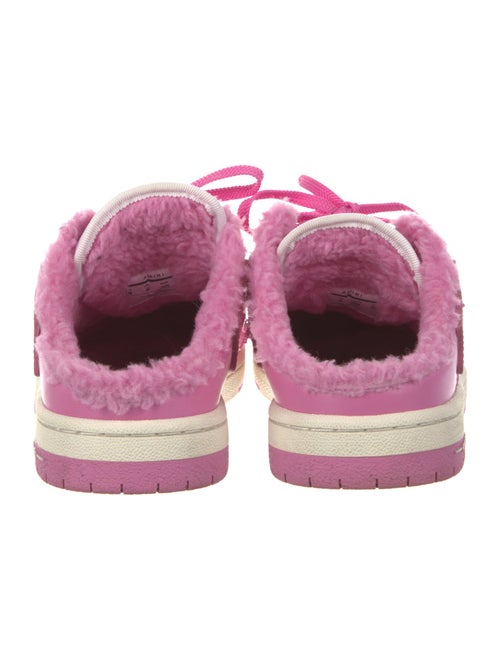 Amiri Leather Colorblock Pattern Sneakers