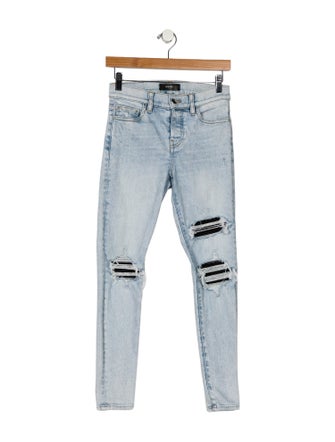 Amiri Mid-Rise Skinny Leg Jeans
