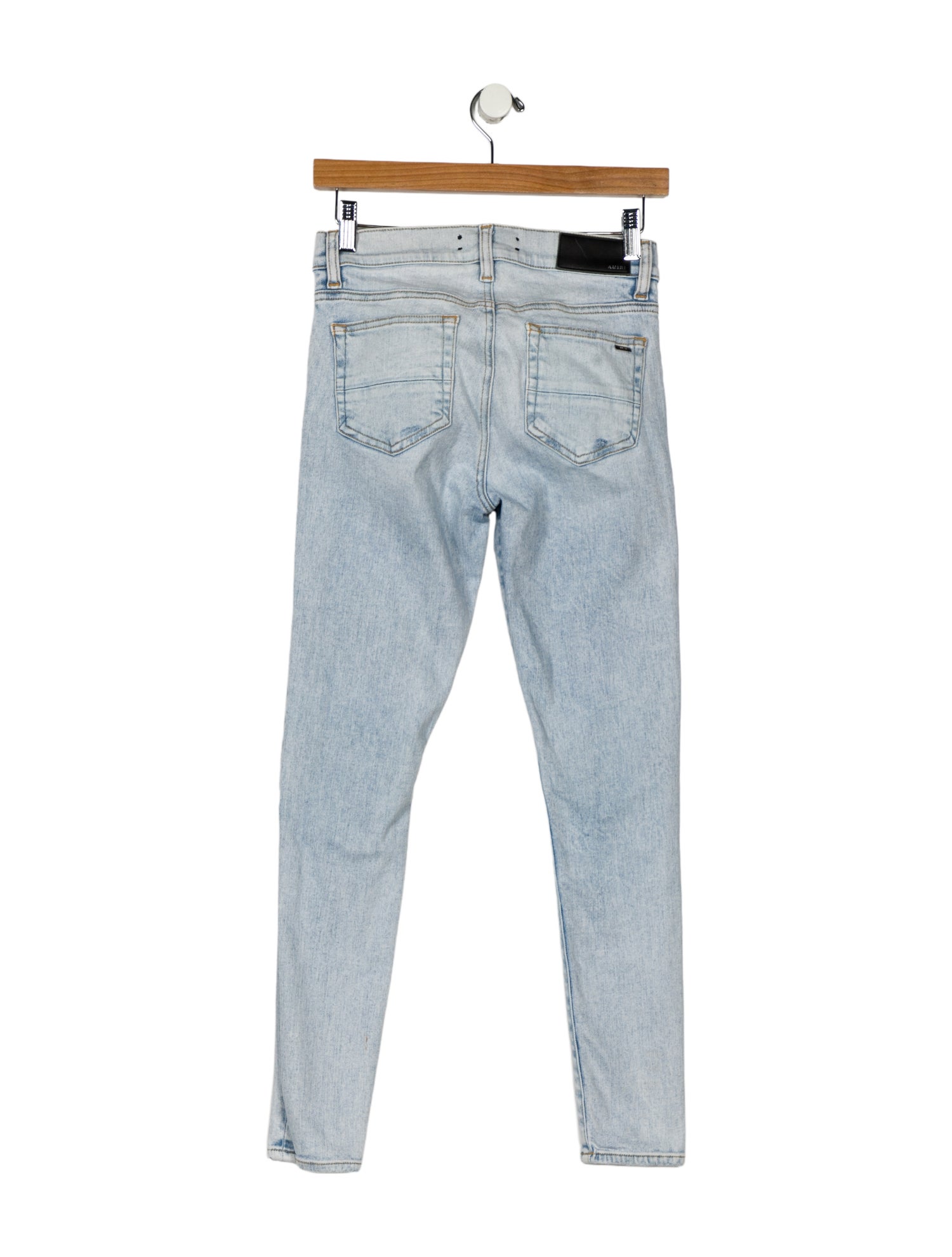 Amiri Mid-Rise Skinny Leg Jeans